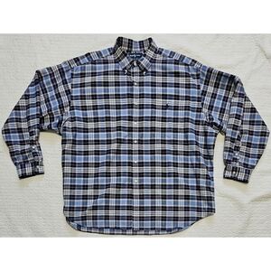 RALPH Lauren Plaid Button Down Big Shirt